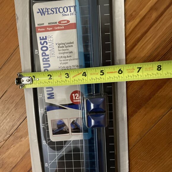 Westcott Black Multi-Purpose Personal Paper Trimmer Home Office School Crafts - Picture 4 of 6